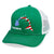 Green Fishbone Flag Truckers Hat