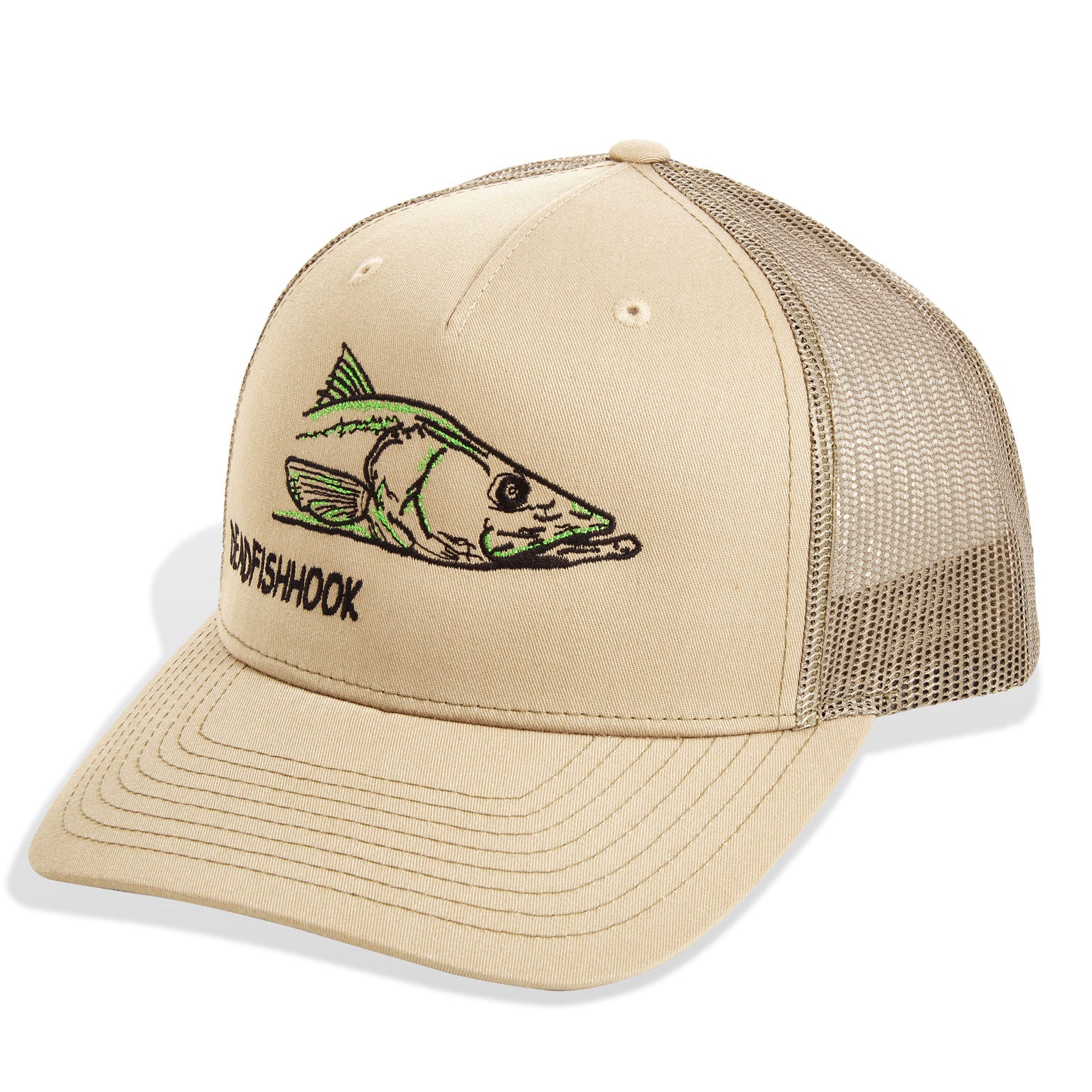 Beige Fish Head Hat